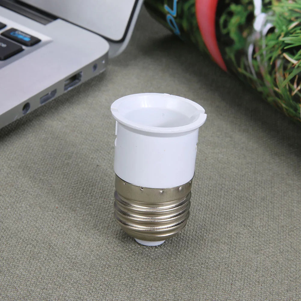 Lamp Base E27 to B22 Lamp Holder Socket Base Light Bulb E27 to B22 Socket Holder Adapter Lighting Parts Accessories Peaceful Pleasures Health and Wellness
