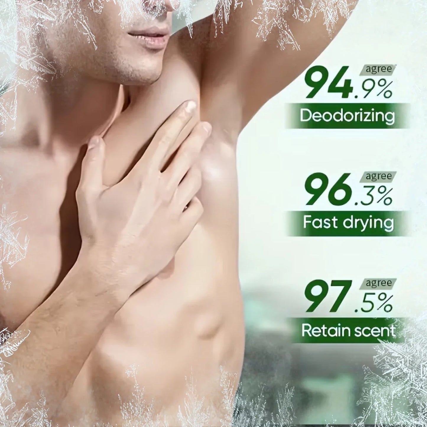 Men's Cooling Deodorant Spray with Niacinamide – 100ml