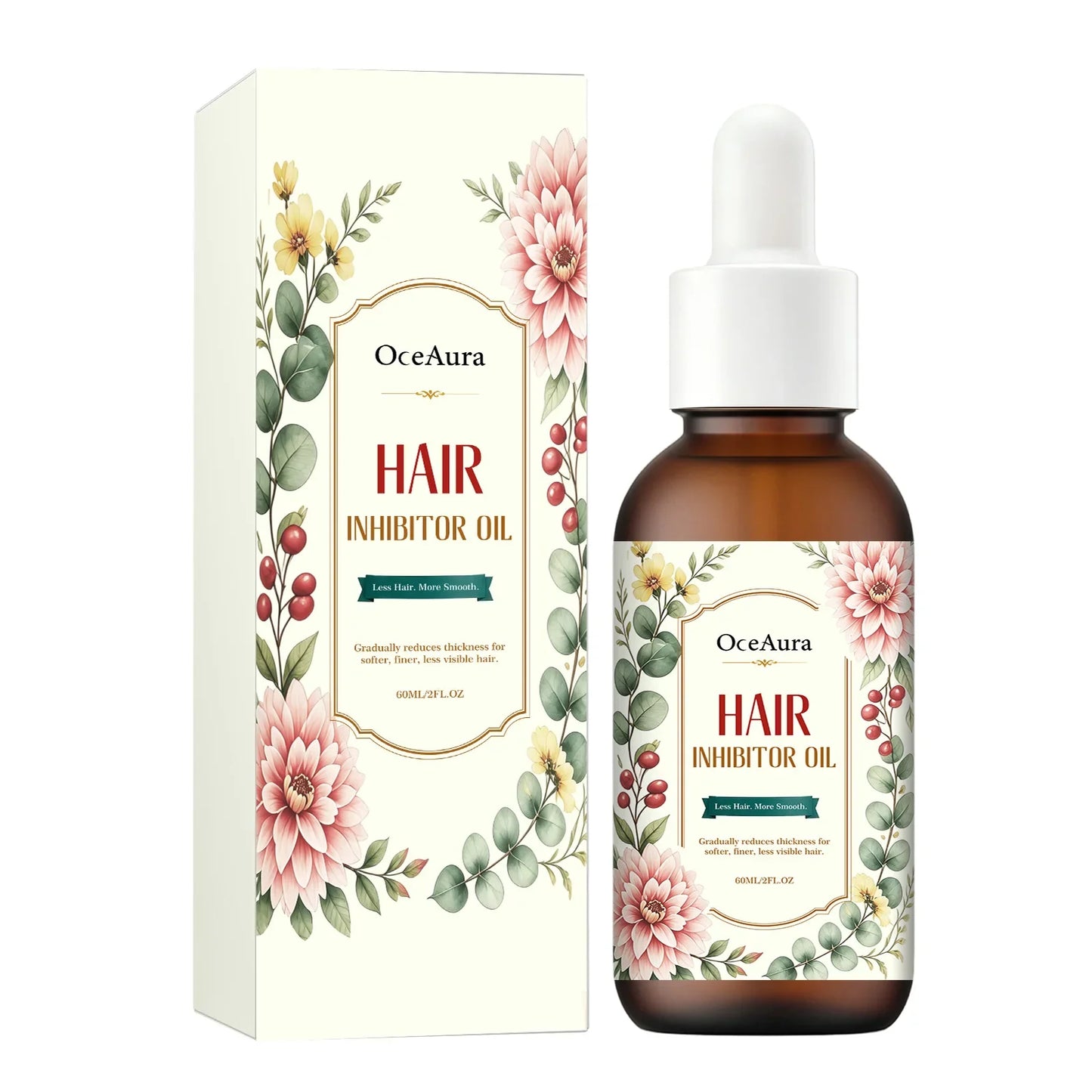 OCEAURA Post-Wax Soothing Skin Care Oil 60ml | After Hair Removal
