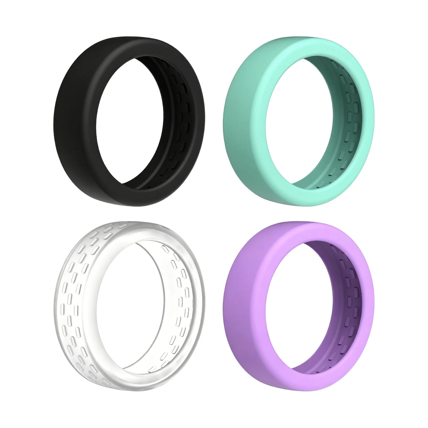 For Oura Ring 5 Ring Protective Cover Smart Ring For Oura Ring 5 Skin Feel Silicone Ring Cover Anti Fall Dust-proof Protection Peaceful Pleasures Health and Wellness 4PCS C S 6-9