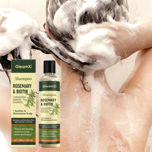 Gleamxi Rosemary Biotin Shampoo – Hair Growth & Anti Hair Loss Hair Growth Shampoo Oasis Select