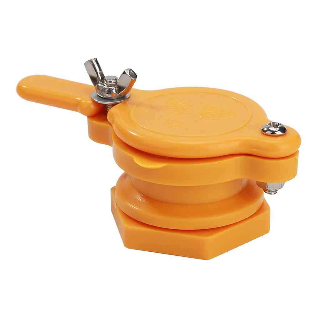 Honey Gate Valve & Honey Shake Machine | Beekeeping Tool Peaceful Pleasures Health and Wellness Orange United States
