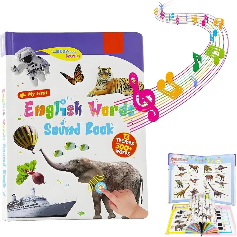 First English Words Sound Book for Babies & Toddlers Peaceful Pleasures Health and Wellness B