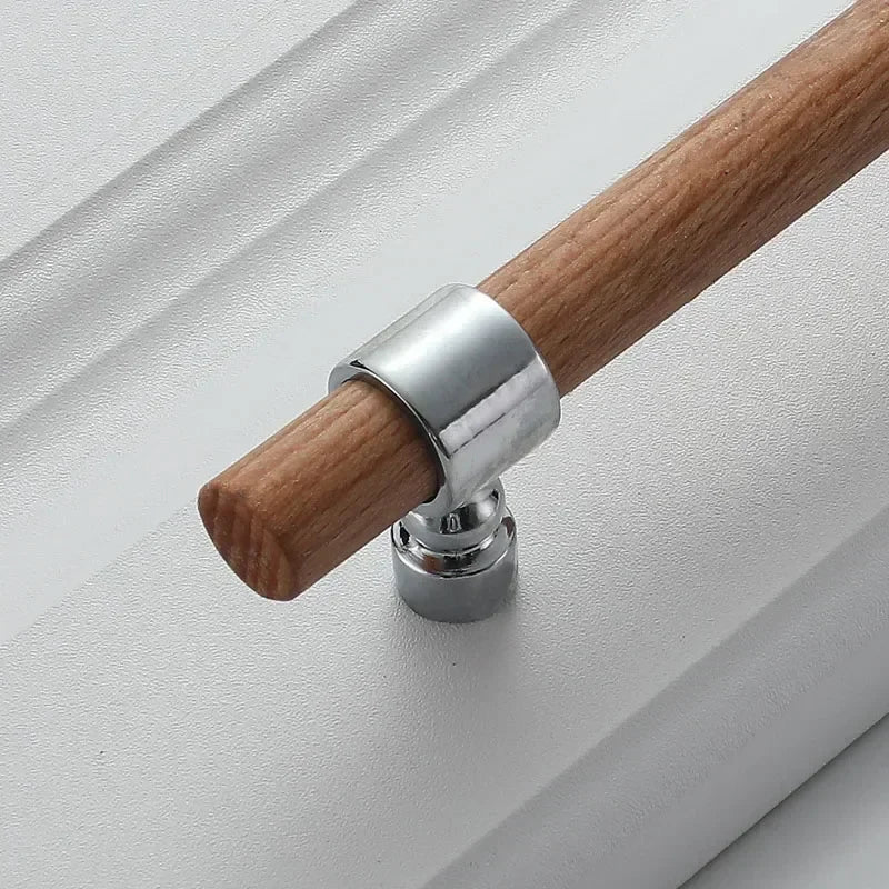 Wood Cabinet Handles & Drawer Knobs | 128mm & 160mm