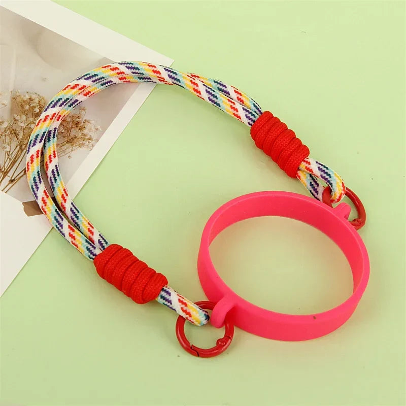Boho Silicone Water Bottle Sling Strap | Fits 12–40oz Bottles