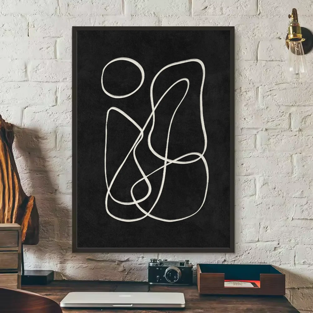 Abstract Bohemian Wall Art Poster | Waterproof PVC Home Decor