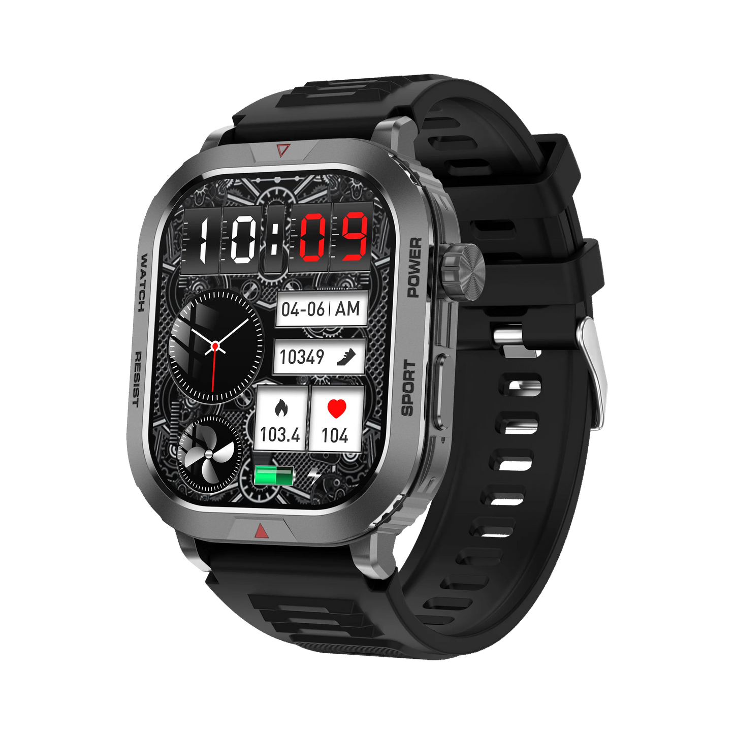 MINGCC 2.01" Smartwatch 2025 – Bluetooth Call & Fitness Tracker