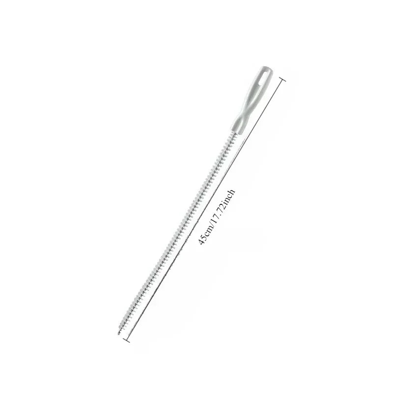 Long Drain Cleaning Brush – Sink, Shower & Tub Hair Catcher