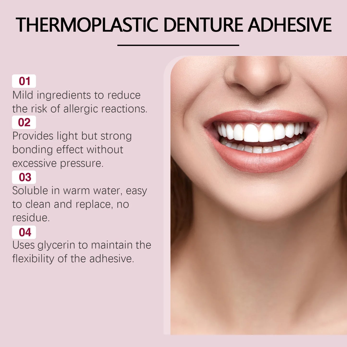 Oralhoe Long-Lasting Denture Adhesive Cream | 4-Day Hold