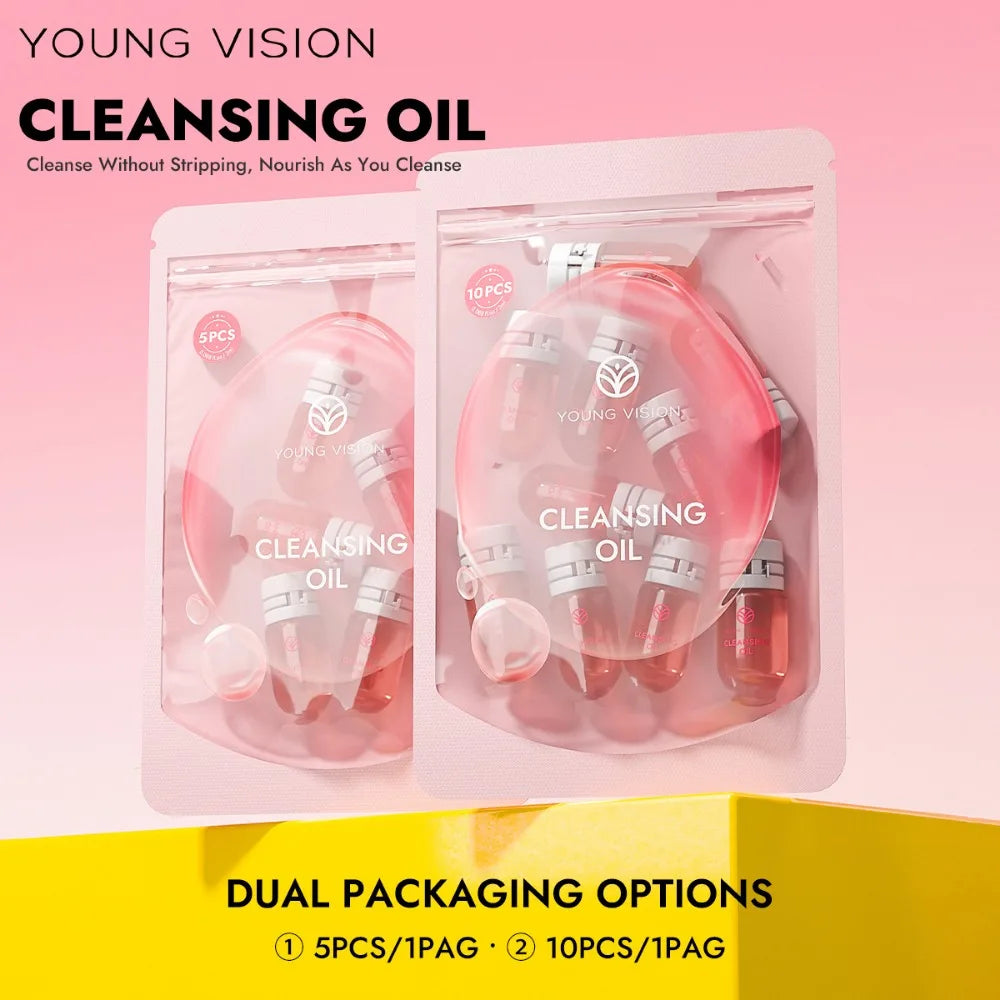 Travel Cleansing Oil Capsules – Gentle Makeup Remover, 5 or 10 ct