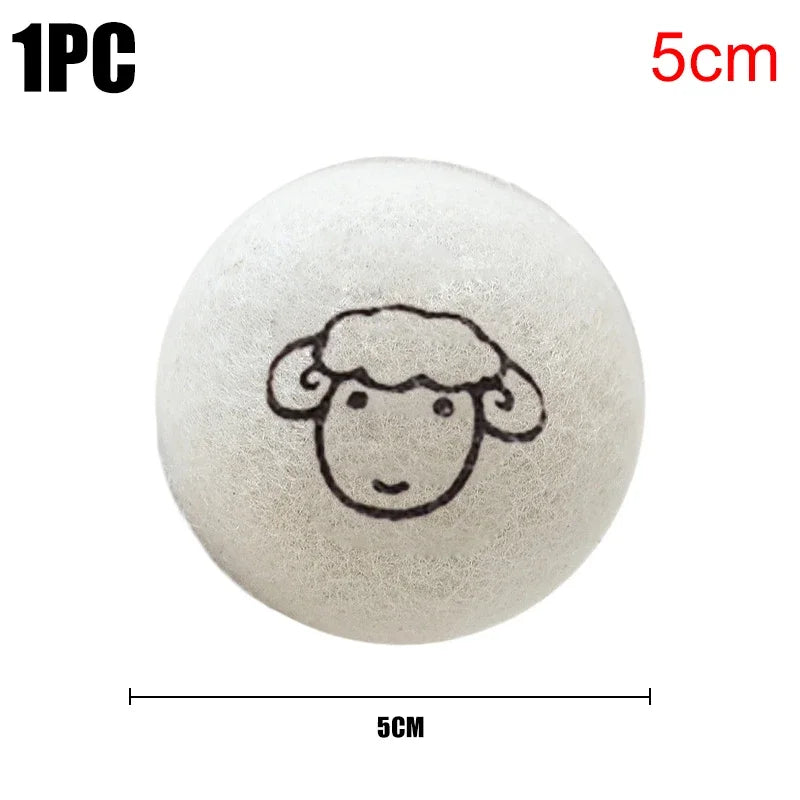 Reusable Wool Dryer Balls – Lint Catcher & Fabric Softener