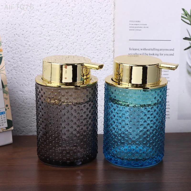 250ml Glass Foaming Soap Dispenser | Countertop Bathroom Decor