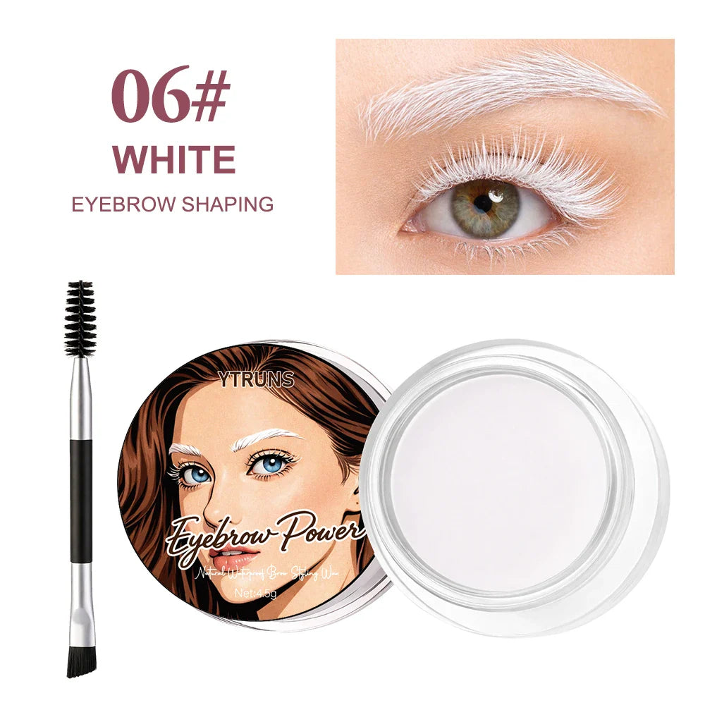 YTRUNS Tinted Brow Gel 6 Colors – Waterproof Eyebrow Mascara