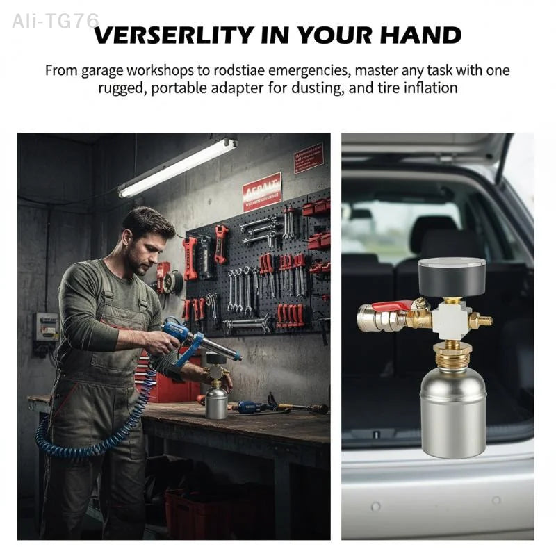 Air Tank Pressure Adapter | Fire Extinguisher Conversion Fitting