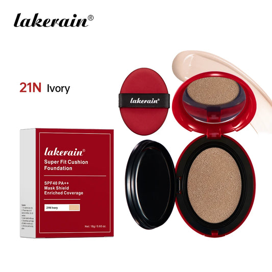 Red Cushion Foundation | Full coverage, lightweight, fits well, satin finish, Korean Cushion Foundation Peaceful Pleasures Health and Wellness