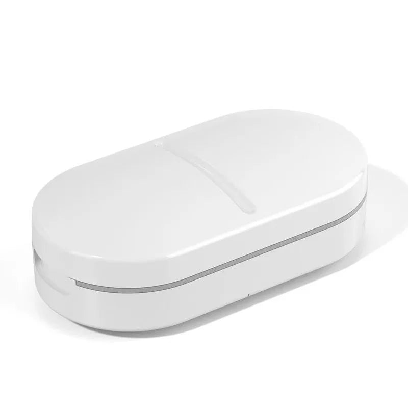 JUSTLANG Weekly 14 Grids 7 Days Pill Box Portable Travel Cases Organizer Pill Container Storage Tablets Vitamin Medicine Peaceful Pleasures Health and Wellness