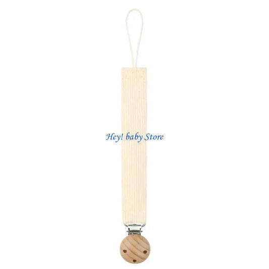 Corduroy Baby Pacifier Clip Chain | Soft Newborn Holder Pacifier Clip Chain Peaceful Pleasures Health and Wellness