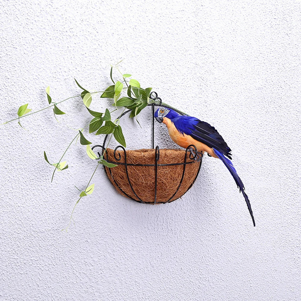 D Cor Simulation Parrot Foam Imitation Garden Ornament Artificial