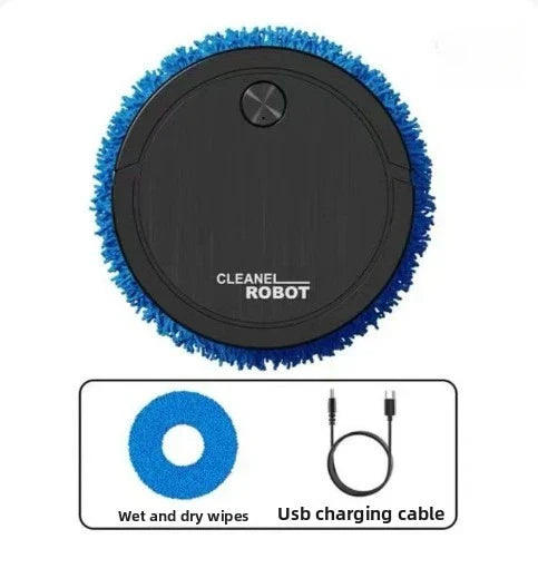 GUOHE Smart Robot Mop – Wet & Dry Floor Scrubber, 180-Min