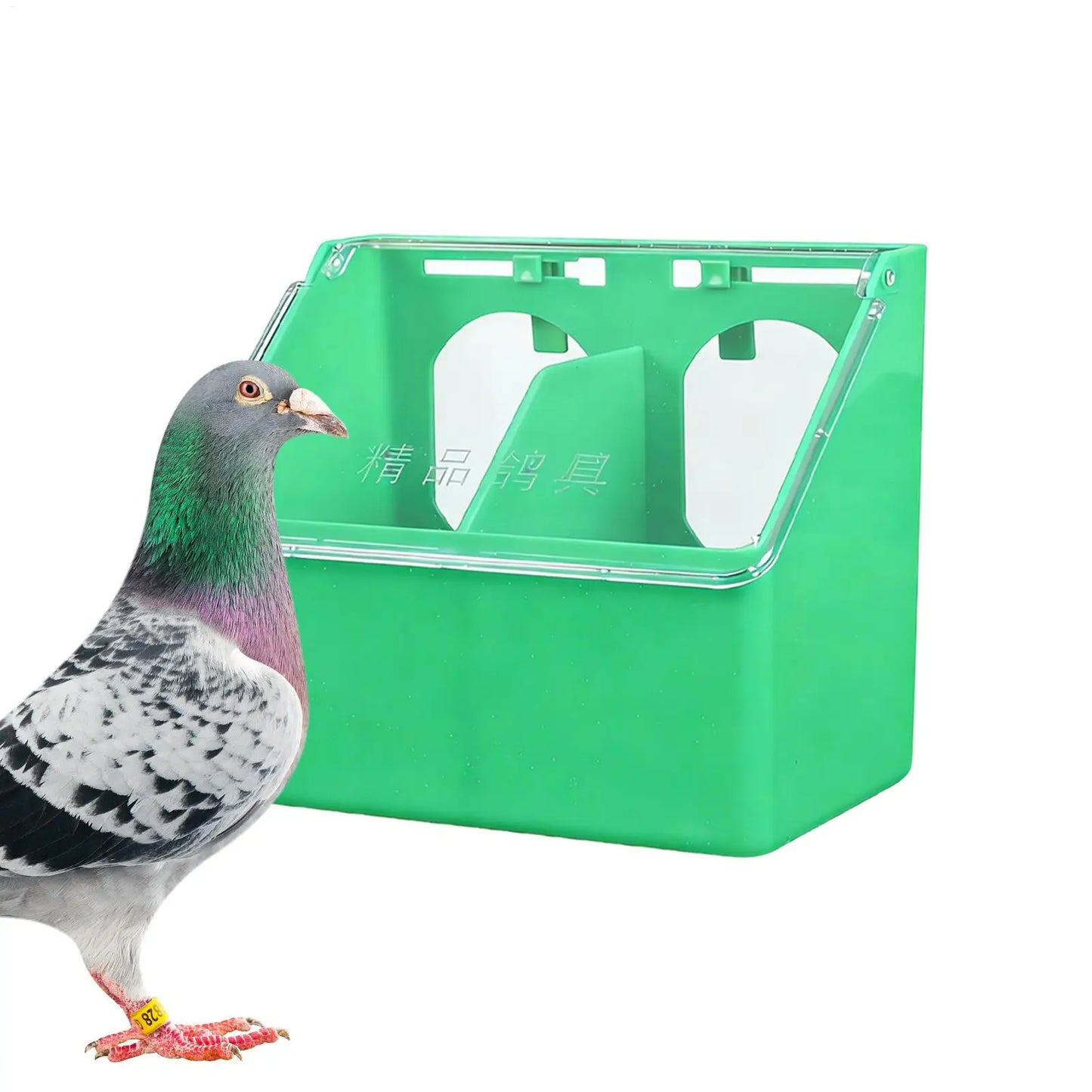 Hanging Bird Feeder Dual Port – Large Capacity ABS Dispenser