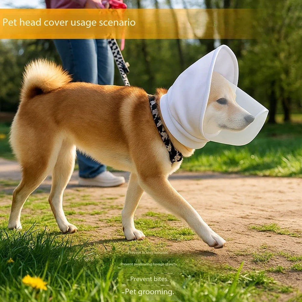 Breathable Mesh Dog Mouth Cover,Anti-Biting Anti-Barking Dog Mask,Dog Muzzle For Small Medium Large Dogs,Outdoor Walking Safety Peaceful Pleasures Health and Wellness