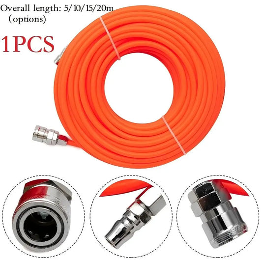Pneumatic Air Compressor Hose 5×8mm + Quick Connector | 5–20m Air Compressor Hose Oasis Select