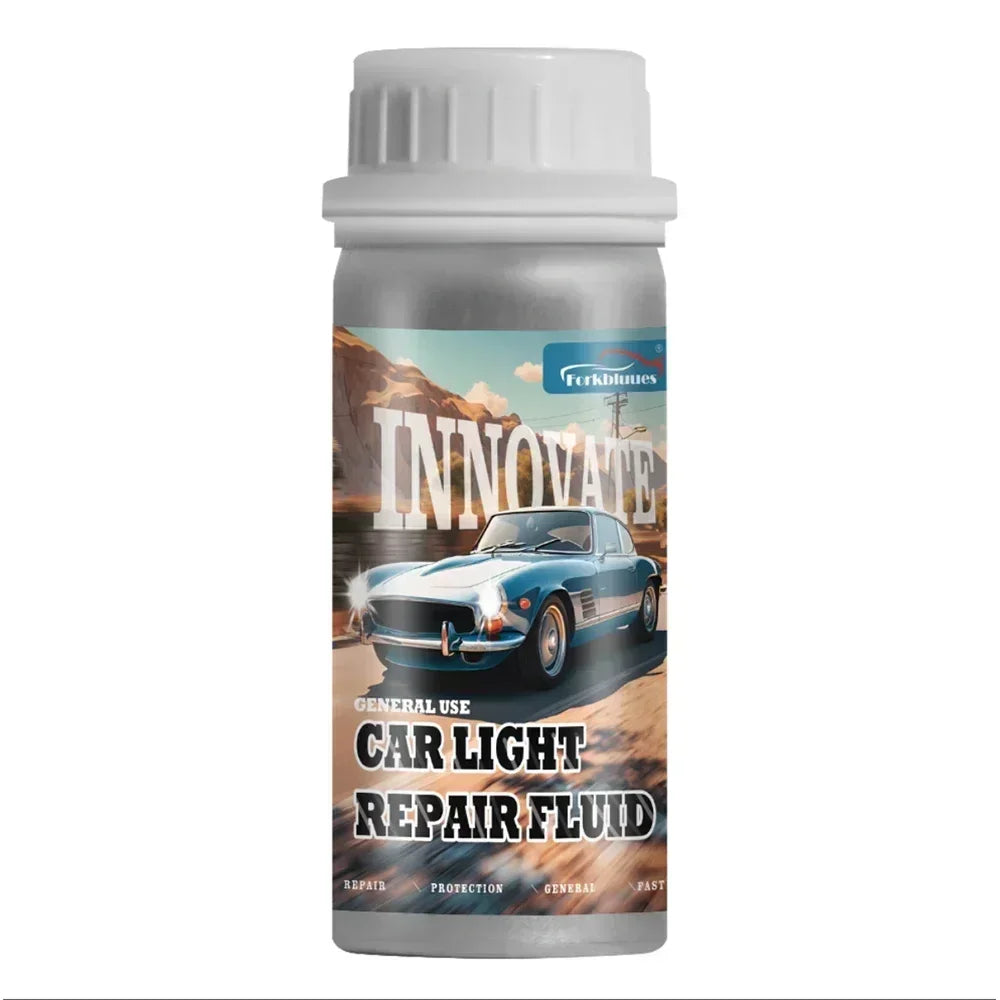 Polish Headlight Chemical Polishing Kit Headlight Liquid Polymer Repair Fluid Headlights Car Headlight Restoration Motorcycle Peaceful Pleasures Health and Wellness 200ml