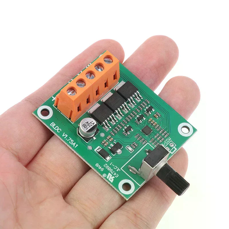 DC Brushless Motor Control Panel 6V 12V 24V Fan Speed Governor
