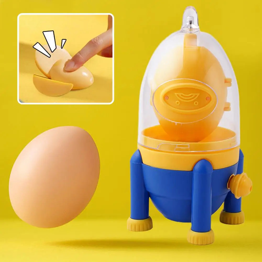 Golden Egg Puller Egg Blender Manual Egg Shake Egg Shake Egg Yolk Homogenizer Practical Kitchen Tools Egg Manual Gadgets Mixer Peaceful Pleasures Health and Wellness