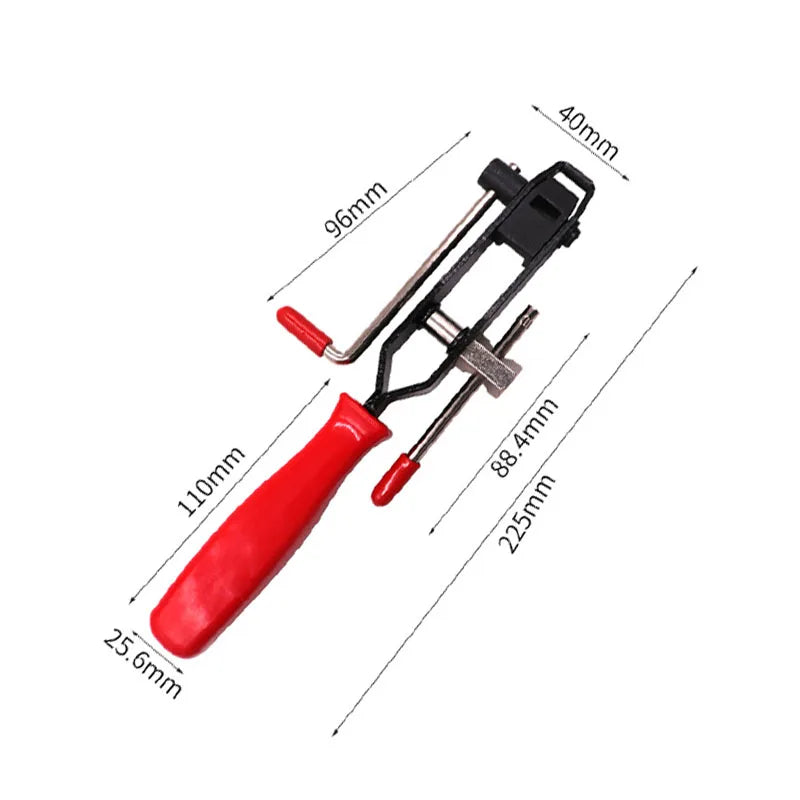 CV Joint Boot Clamp Pliers Multi-Function for Exhaust Pipe Fuel Filter Car Banding Installer Tool Peaceful Pleasures Health and Wellness
