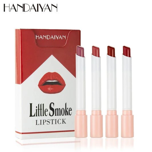 Handaiyan 4-Piece Matte Lipstick Set – Waterproof & Long-Lasting Matte Lipstick Set Oasis Select