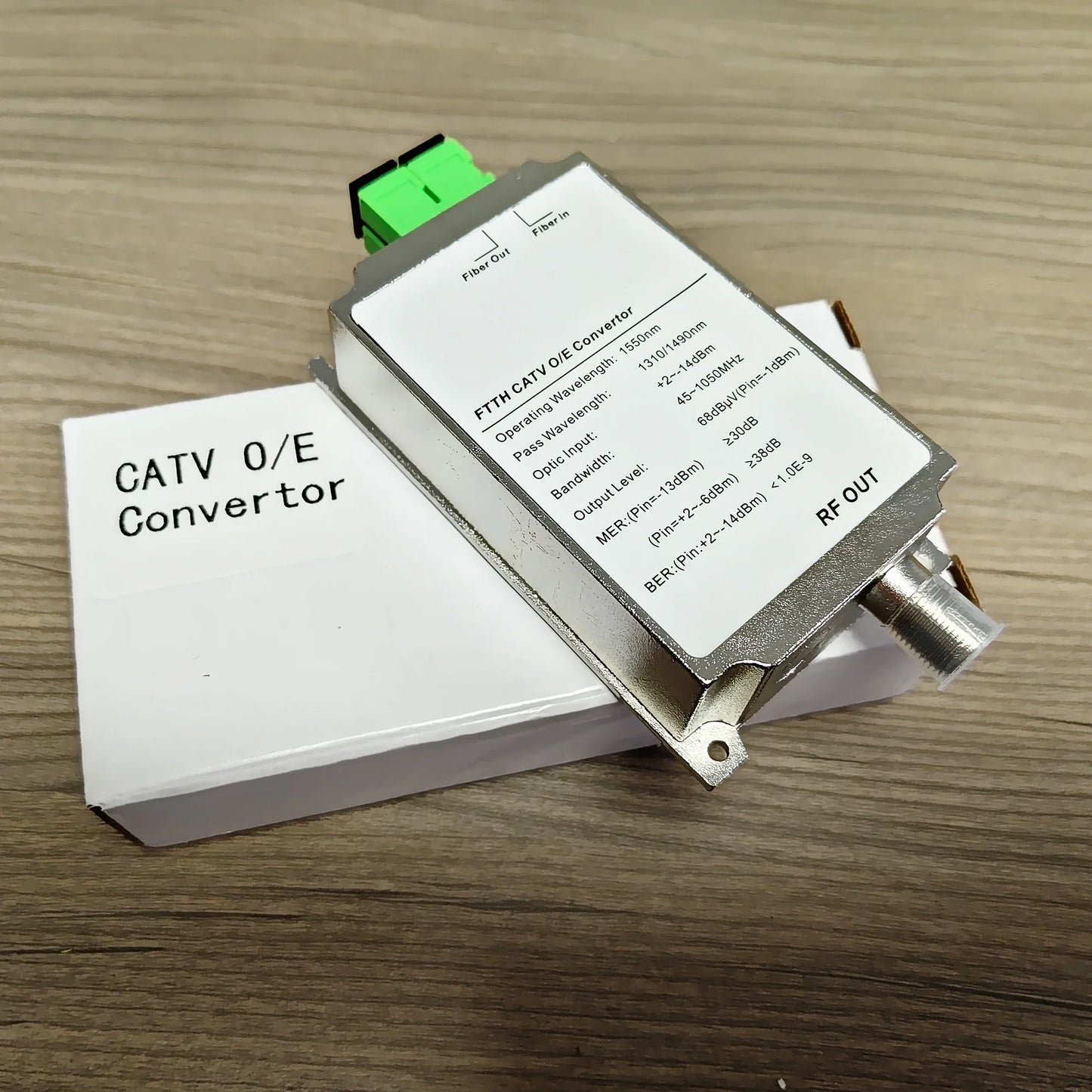 FTTH CATV Optical Receiver – Mini Fiber to RF TV Transceiver