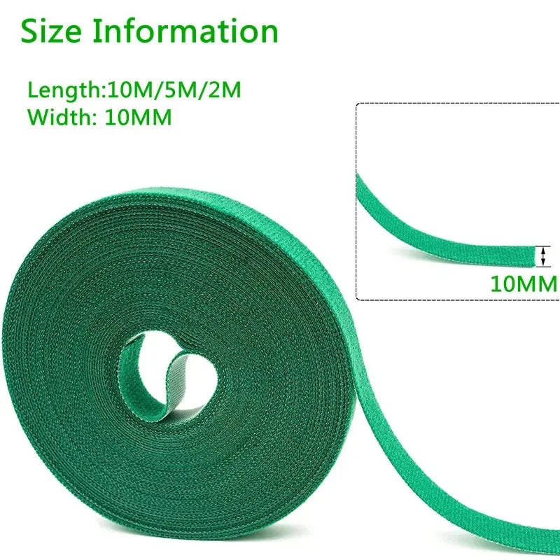 Nylon Plant Ties Garden Twine Straps 2M 5M 10M Rolls Garden Plant Ties Peaceful Pleasures Health and Wellness