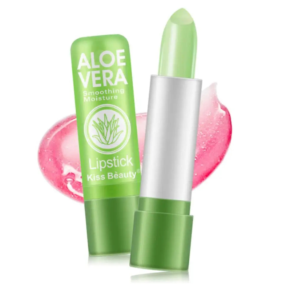 Aloe Vera Color-Changing Lipstick – Moisturizing Lip Balm Lip Care Peaceful Pleasures Health and Wellness