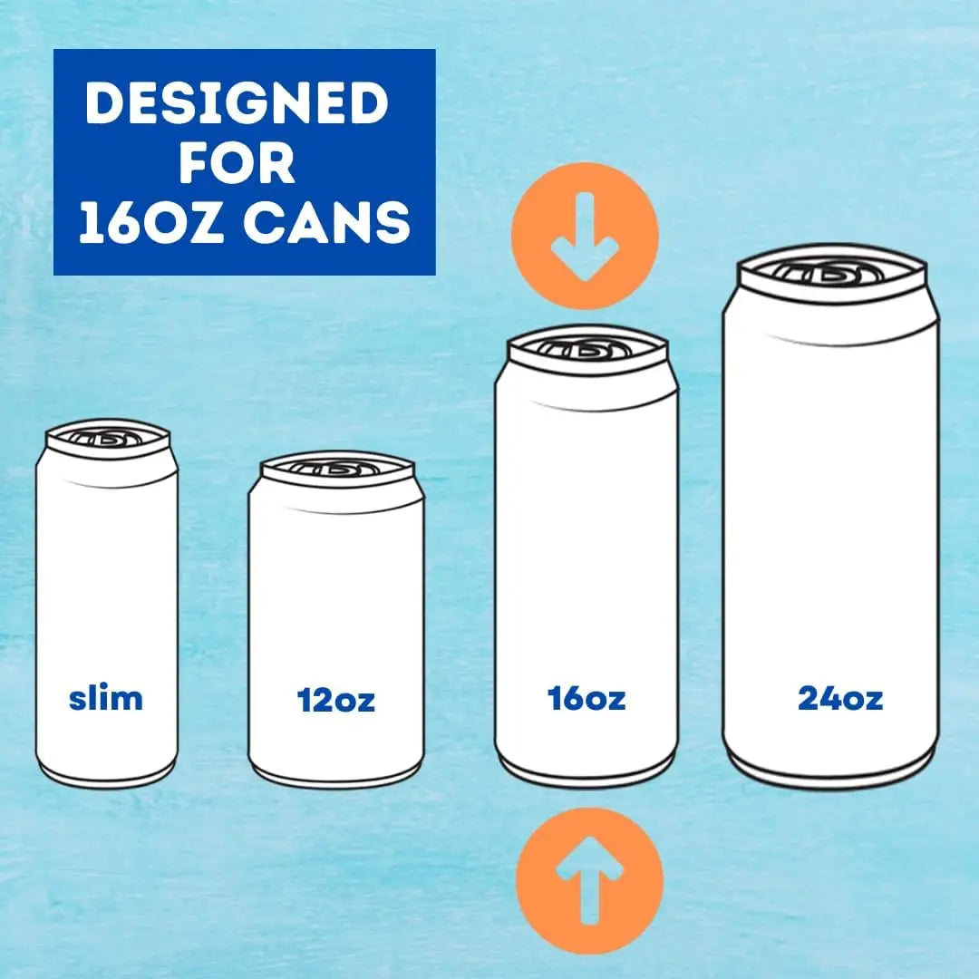 4 Colors Can Cooler Sleeve for 500ml Can Neoprene Thermal Beer Sleeves for Large Cans(16OZ)Blank Koozie Foam Beer Bottle Peaceful Pleasures Health and Wellness