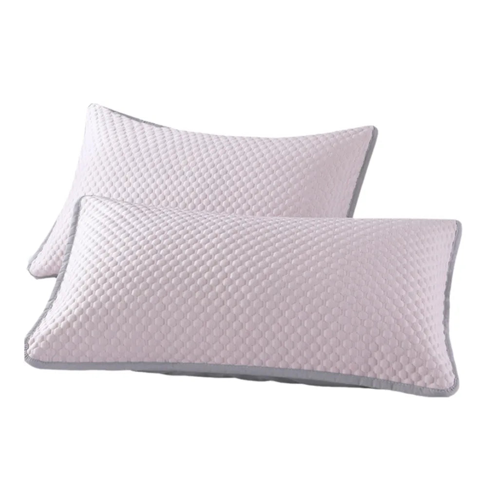 2-Pack Cooling Ice Bean Pillowcases | Breathable Summer Covers