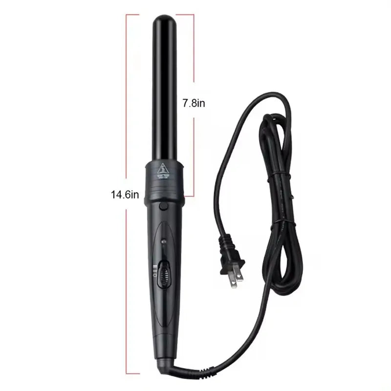 High Quality 5 in 1 Interchangeable Curling Iron, PTC Heater Fast Heat Up, Auto Shut Off for Daily Beauty Use Peaceful Pleasures Health and Wellness
