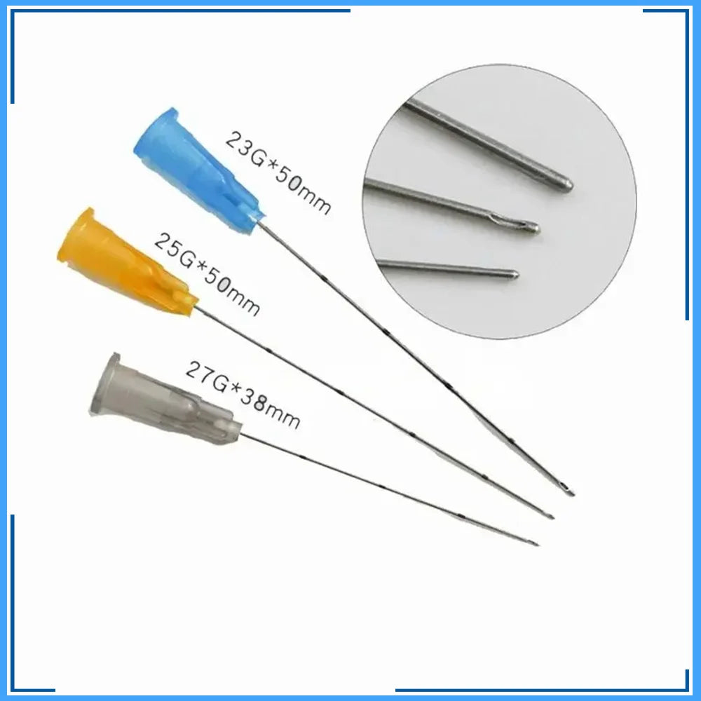 Blunt Tip Microcannula Needles 18G 23G 25G 27G | 50mm & 70mm