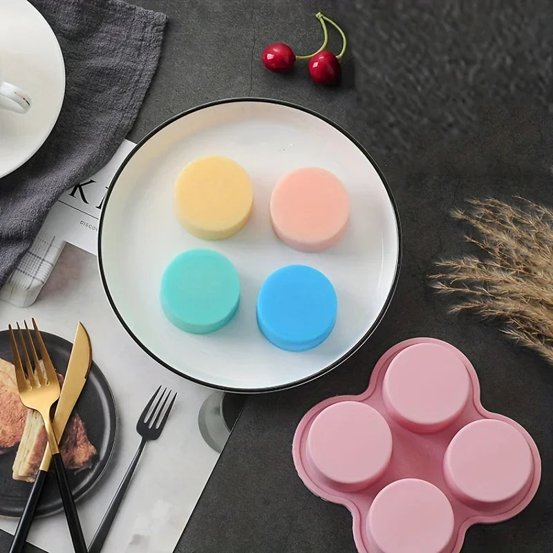 4-Cavity Silicone Air Fryer Egg Mold – Non-Stick BPA-Free Pan