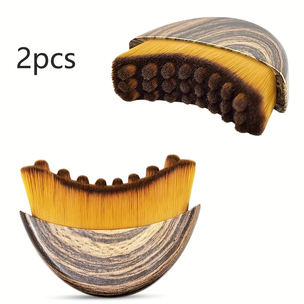 1/3 Pack Lymphatic Contour Facial Brush, Gua Sha Eye and Neck Care Brush, Lymphatic Contour Brush, Crescent Brush, Facial Brush, Massage Care Brush, Cleansing Brush Peaceful Pleasures Health and Wellness