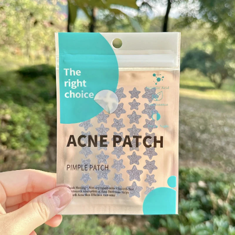40-Pack Hydrocolloid Acne Patches – Invisible Overnight Blemish Dots
