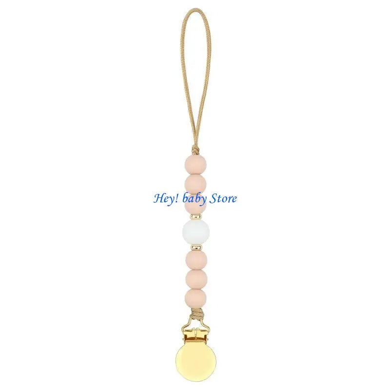 Baby Pacifier Clip Chain | Silicone Dummy Holder & Soother Strap