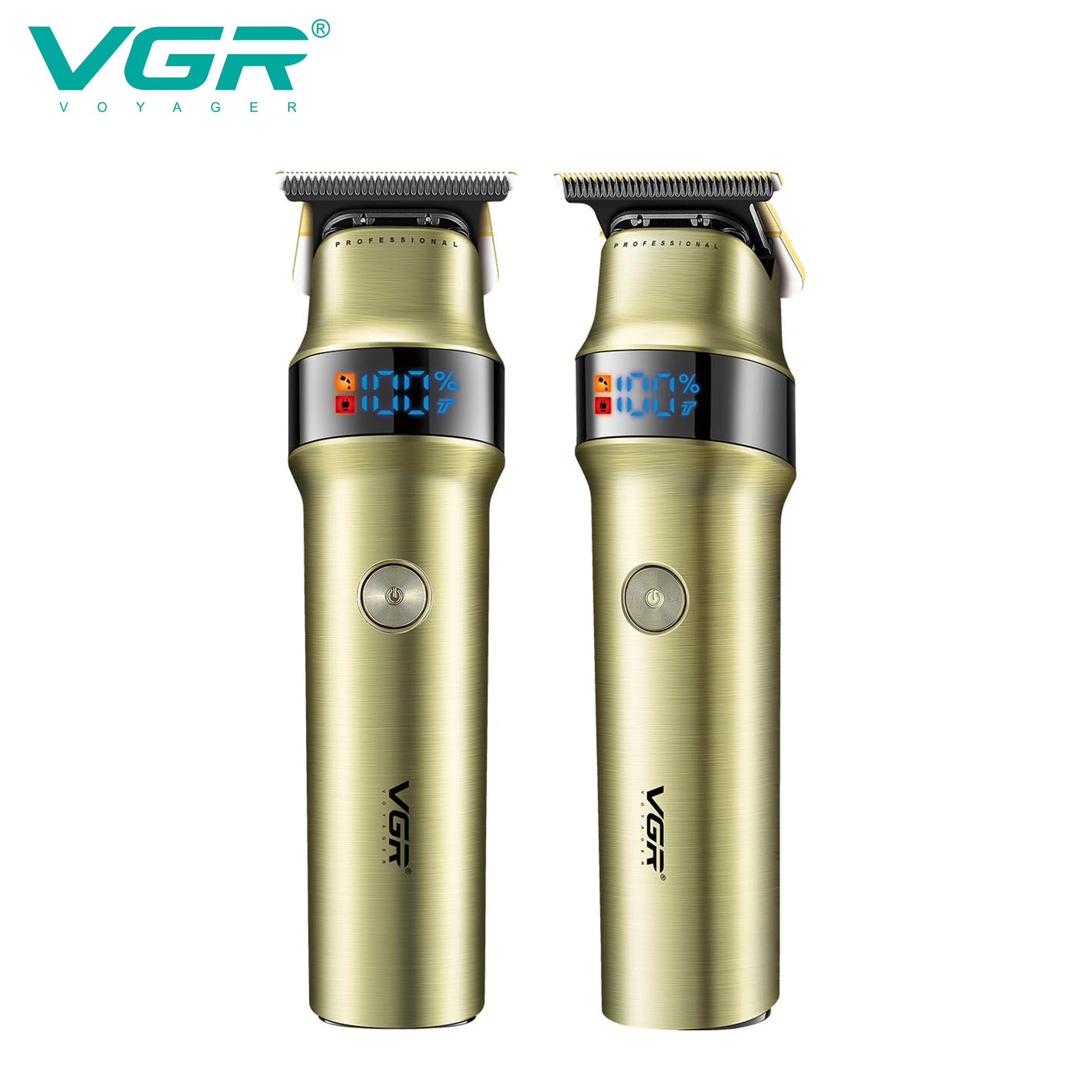 VGR 991 Hair Trimmer Professional Hair Clipper LED Rechargeable Clipper Barber Travel Lock Clipper Electric Trimmer for Men Peaceful Pleasures Health and Wellness