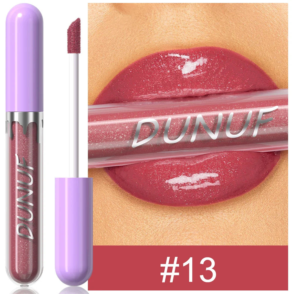 DUNUF Pearl Lip Gloss – Moisturizing, Waterproof & Long-Lasting