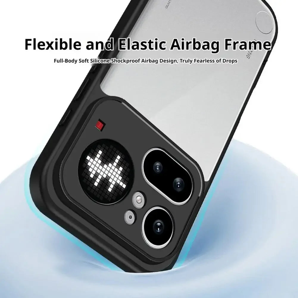 Transparent Matte TPU Silicone Case For Nothing Phone 4A/4A Pro Shockproof Bumper Protection Anti Fingerprint Phone Accessories Peaceful Pleasures Health and Wellness