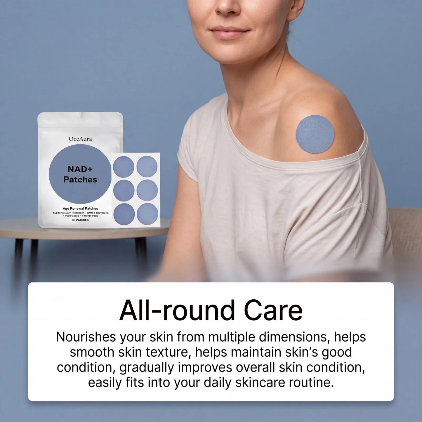30 PCS Moisturizing Body Patches – Daily Hydrating Skin Stickers