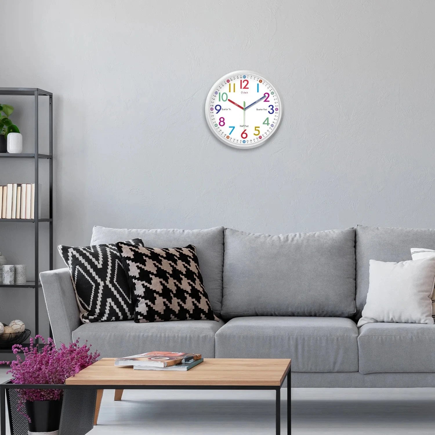 8 Inch Simple Silent Quartz Wall Clock For Living Room Bedroom Kitchen Home Decoration Ideal Holiday Gift No Battery Included Peaceful Pleasures Health and Wellness