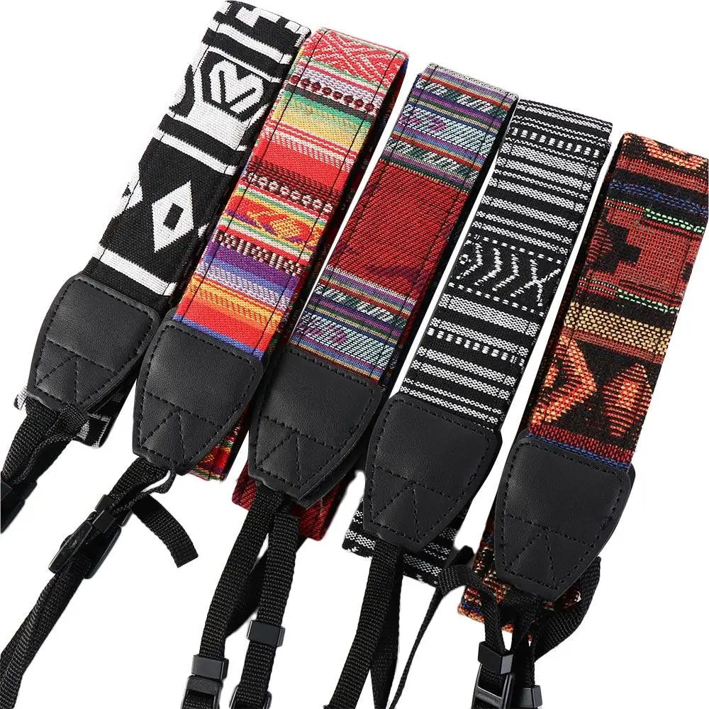 Lightweight Universal Anti-slip SLR DSLR Adjustable Cameras Strap Camera Shoulder Strap Camera Neck Belt Vintage Peaceful Pleasures Health and Wellness