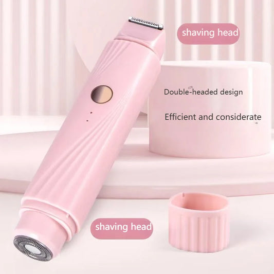Women's Electric Bikini Trimmer – 2-in-1 IPX7 Waterproof Shaver Electric Bikini Trimmer Oasis Select Pink
