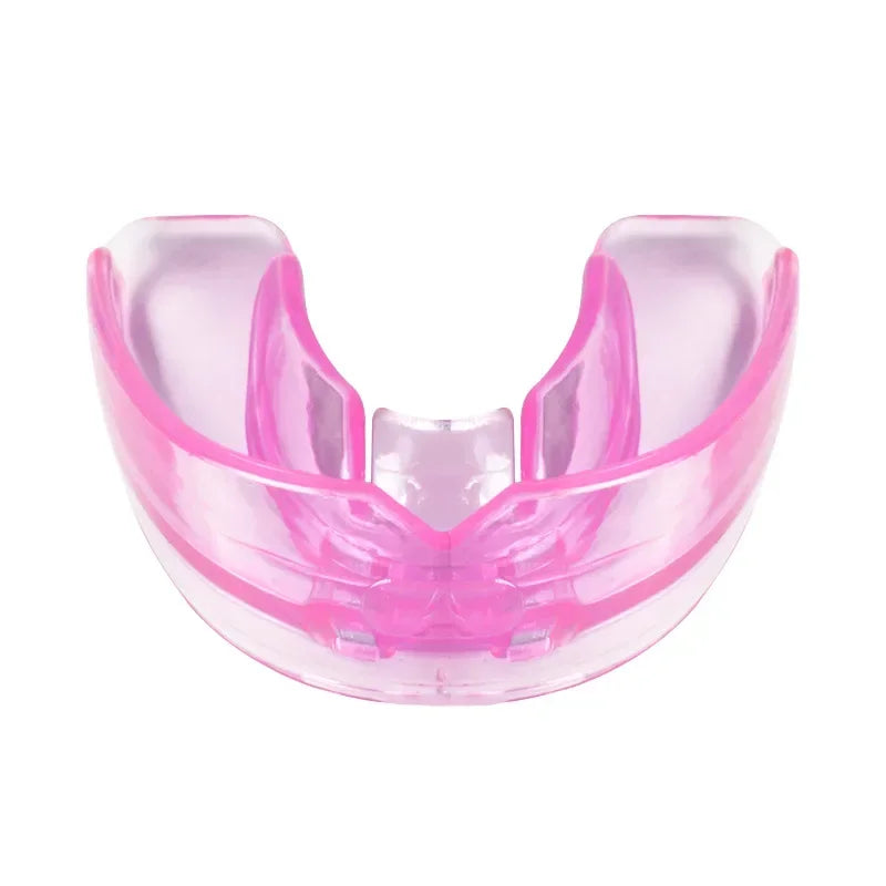 Practical Silicon Mouth Tray with Breath Holes for Oral Care Dental Uses Care Oral Hygiene Aid Whitening Tooth Tool Peaceful Pleasures Health and Wellness Transparent powder-3